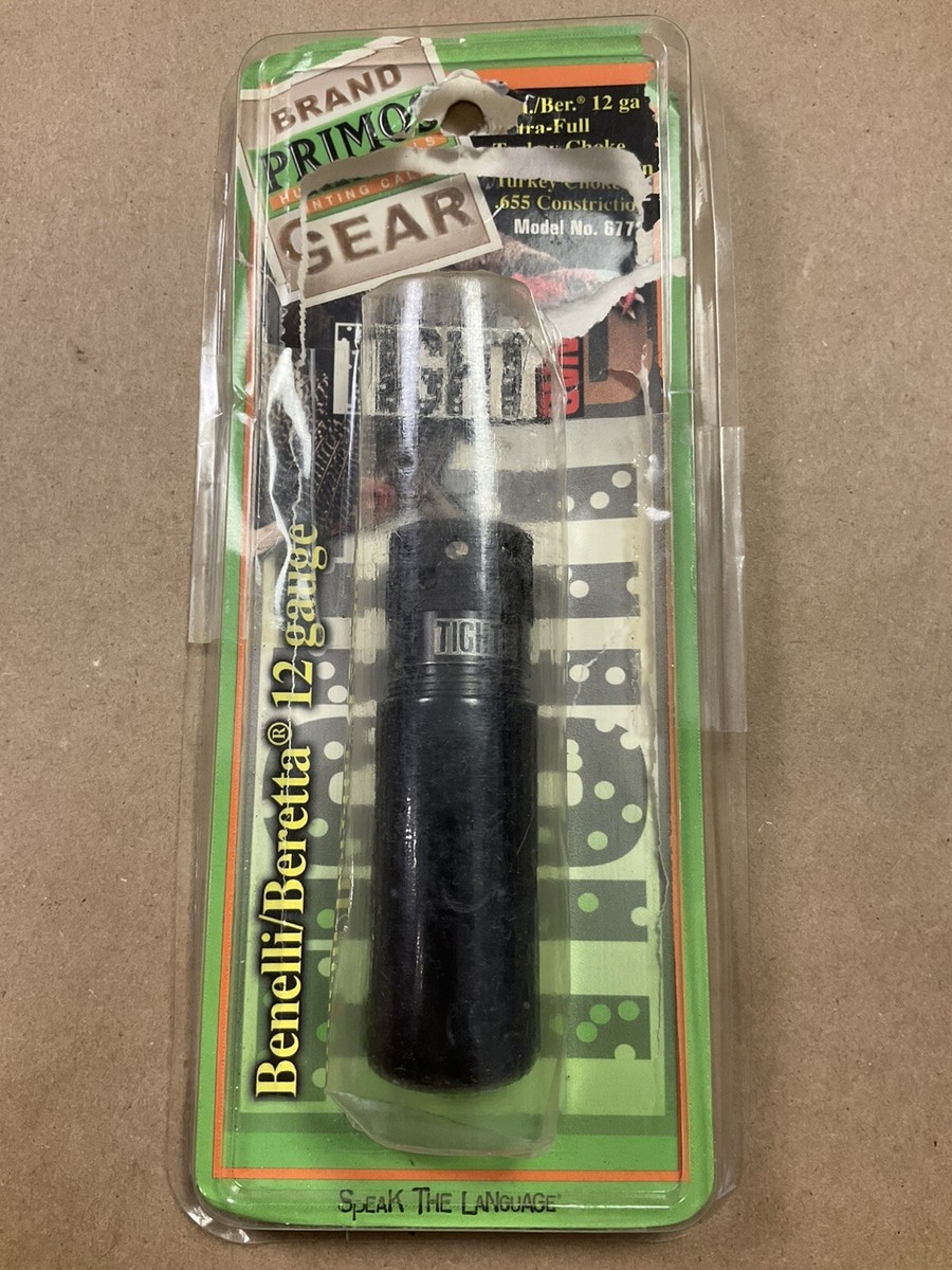 Primos Tight Was 12 Guage .655 Choke Tube For Benelli / Beretta | eBay