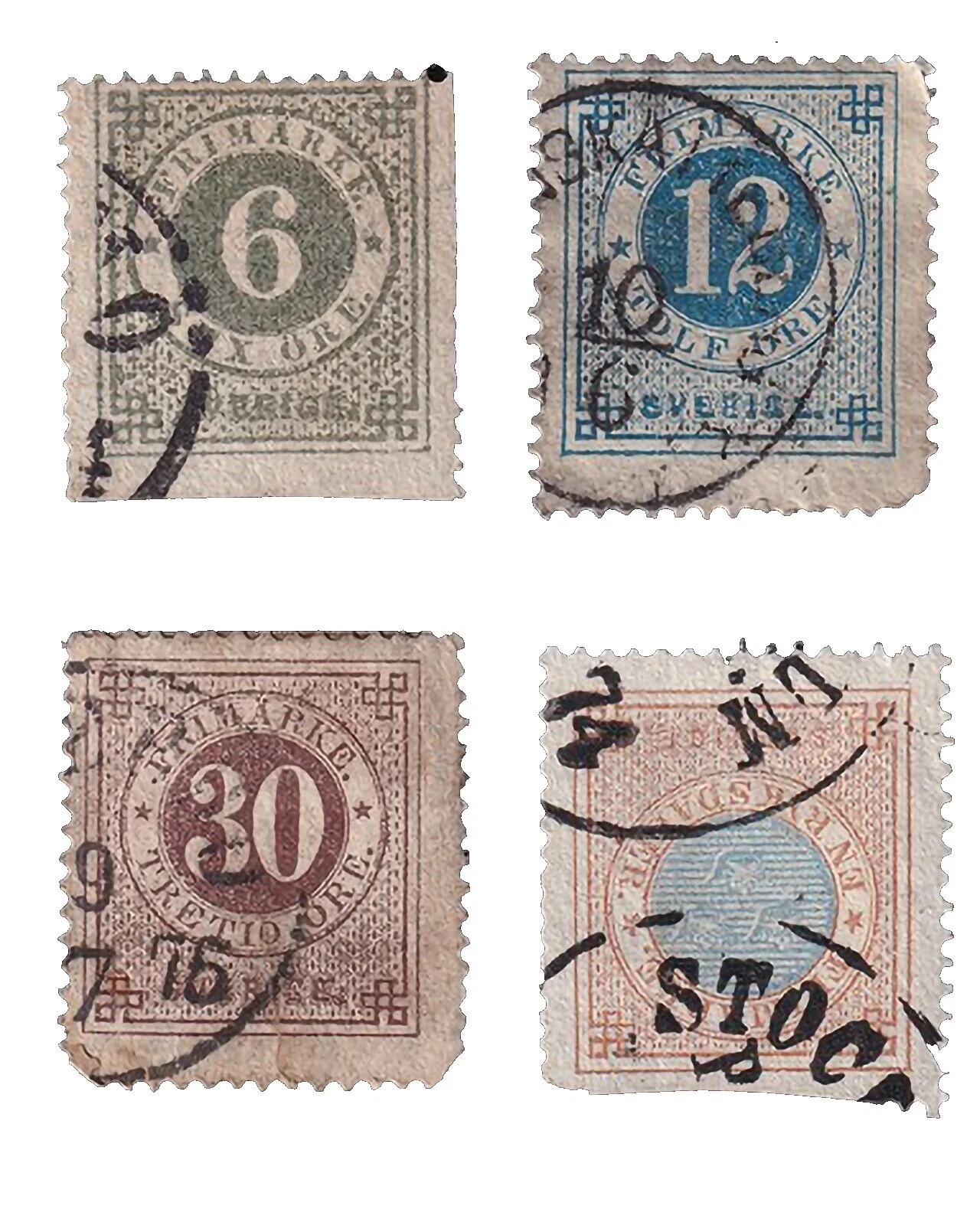 猫邮票瑞典邮票