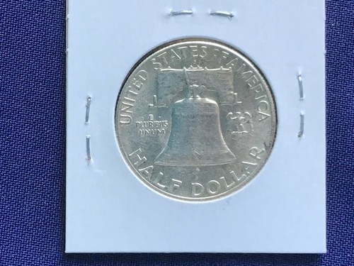 1949-S Franklin Silver Half Dollar E8374 - Picture 3 of 4
