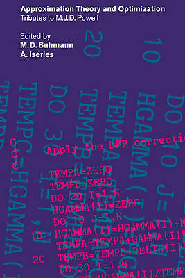 Approximation Theory and Optimization Tributes to M. J. D. Powell Buhmann