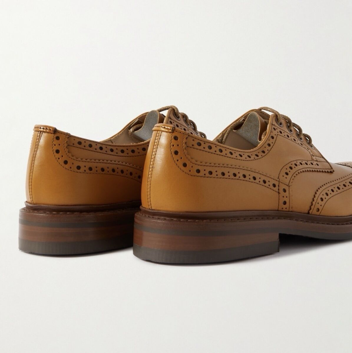 MADE IN UK - TRICKERS - 9.5 US (8.5 UK) BOURTON ACORN MADE IN UK - TRICKERS - 9.5 US (8.5 UK) BOURTON ACORN
