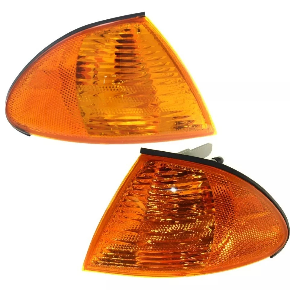 New Front Parking / Turn Signal Lamp Assembly Left Right Pair 1999-2000 BMW 323I Foto 2 de 4