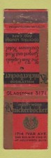Matchbook Cover - Hollywood Knickerbocker CA CROWN WEAR