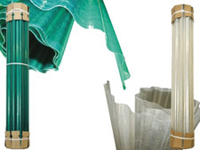 LASTRA ONDULATA IN PLASTICA ROTOLI DA 20/40 MT.