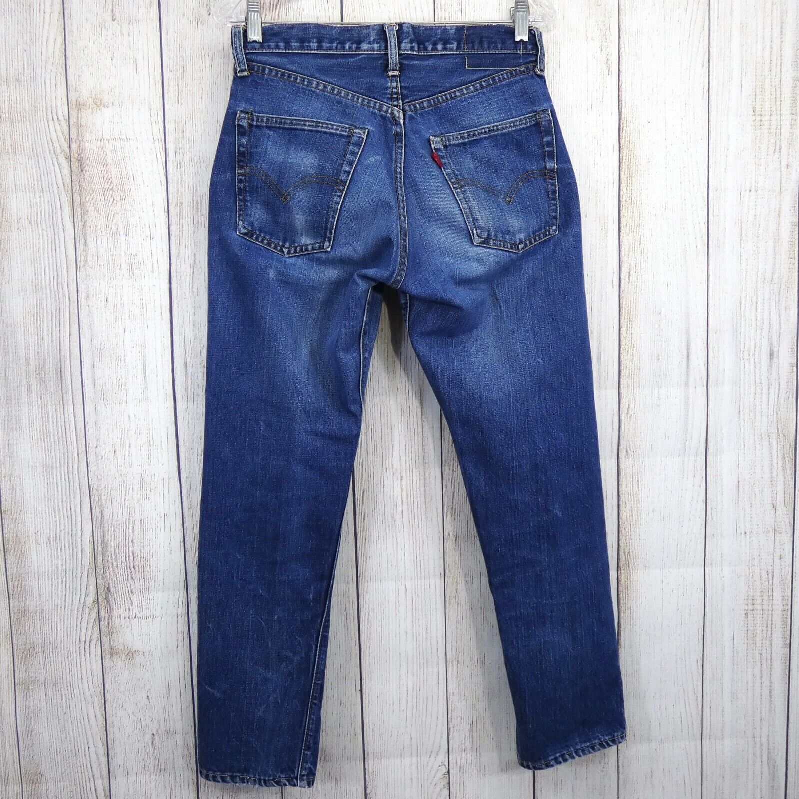 vintage 1960s Levis Big E Denim 505 Blue Jeans 30x27