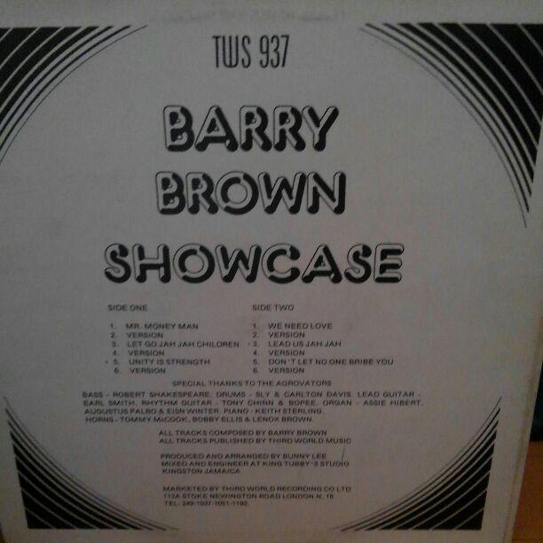 Show Case/Barry Brown | eBay