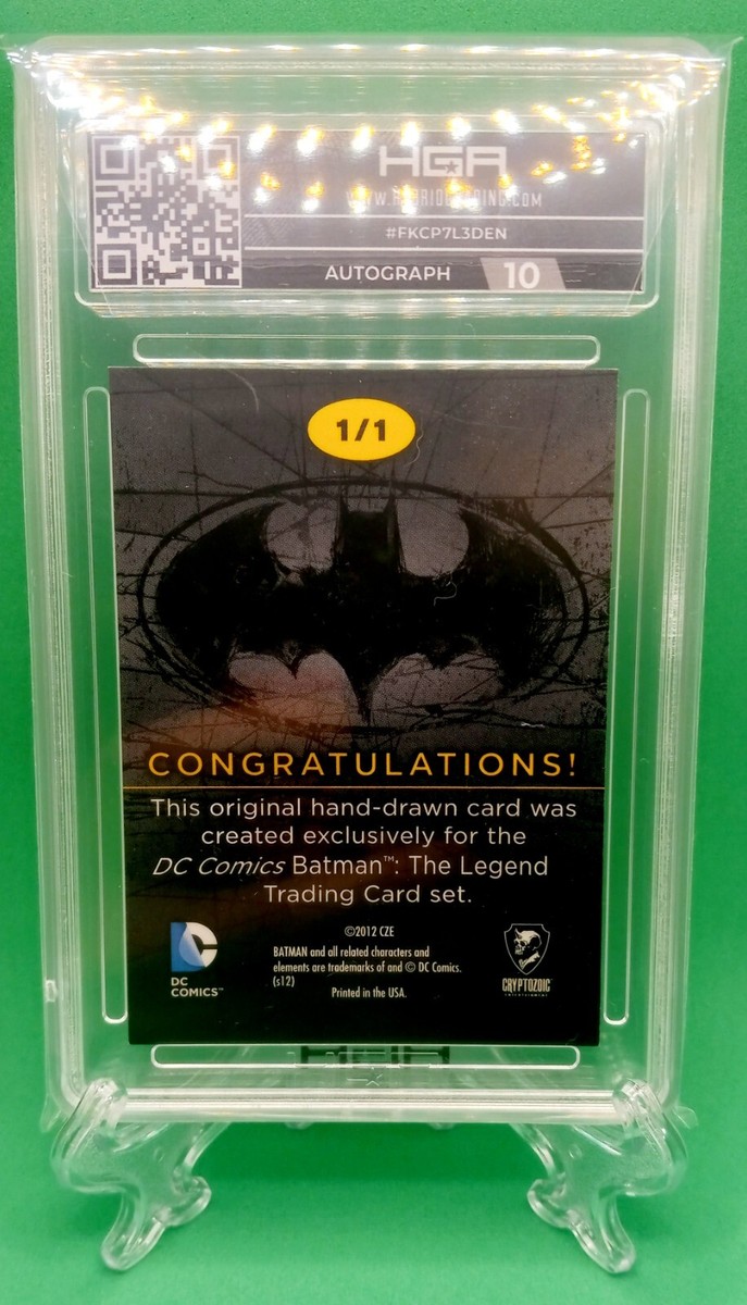 🔥2012-13 Cryptozoic DC Batman: The Legend Sketch Cards🔥 1