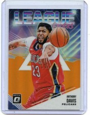 2018-19 DONRUSS OPTIC #5 ANTHONY DAVIS LEAGUE LEADERS 