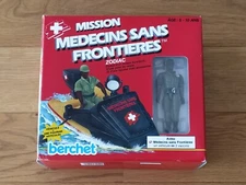 BERCHET MEDECINS SANS FRONTIERES – ZODIAC 1989 ACTION FIGURE comme GI JOE