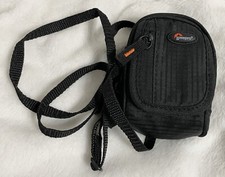 Lowepro, Black Mini Fabric Camera Bag with Shoulder Strap