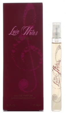 Love Notes von Ellen Tracy für Damen Miniatur EDP Parfümspray 0,33 Unzen Neu im Karton