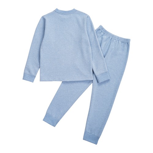 Kids Boys Girls Underwear Long Sleeve Pajama Set 2-16 Years Nightwear Thermal - Picture 10 of 71
