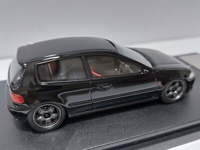 Honda Civic EG6 Black Group A Mirage Model 1/43 Scale Model