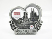 KöLn Am Rhein Cologne Dom Kathedrale Metall Souvenir Magnet Germany