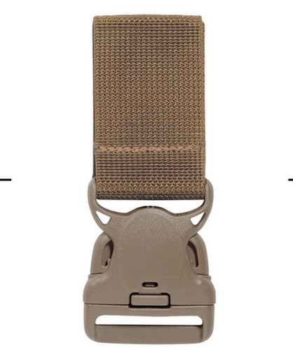 New Safariland 6005 Double Strap Drop Leg Shroud STX 6005-6 Tan Quick Release - Picture 2 of 2