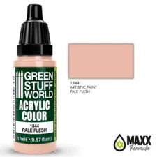 Green Stuff World 1844 Acrylic Color MAXX FORMULA - PALE FLESH 17ml
