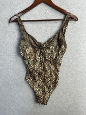 VTG 90s/80s Cole of California Swim Bathing Suit 12 One Piece Retro Swimwear USA