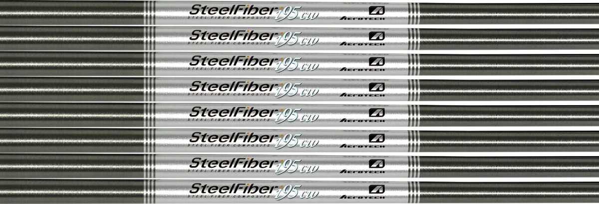 Aerotech SteelFiber i95 3-PW Stiff Flex .355 Taper Tip Iron
