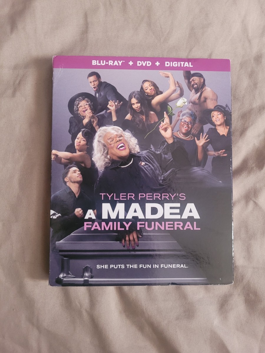 A Madea Family Funeral (Blu-ray DVD, 2019) w Slipcover