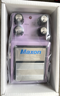 Maxon CS-9 Stereo Chorus Pro Chorus Guitar Effect Pedal for sale