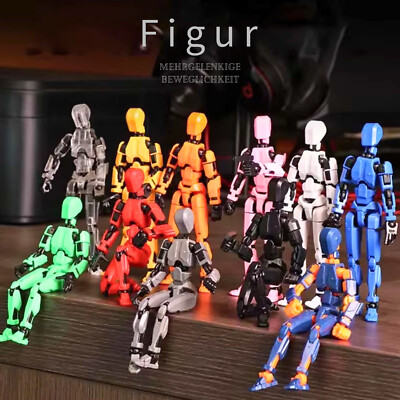 Mehrgelenkiger, Shapeshift-Roboter 3D-gedruckte Mannequin-Dummy-Active Spielzeug