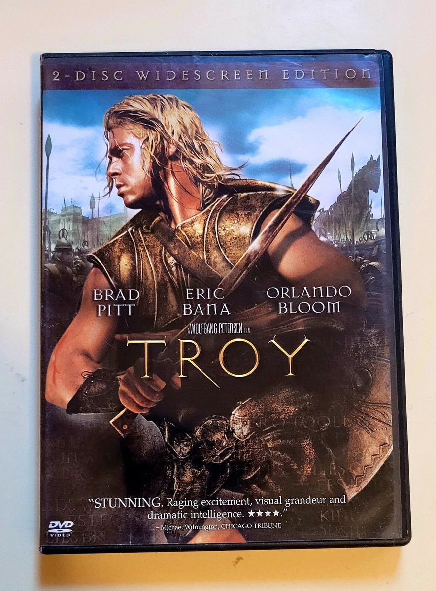 Troy DVD 2 Disc Widescreen Edition Brad Pitt Eric Bana Orlando