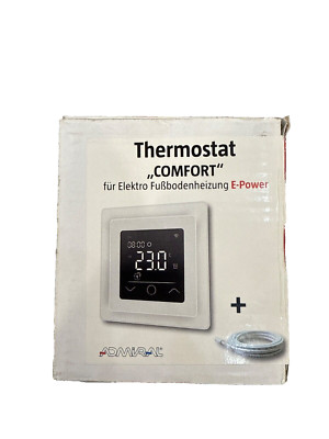 Admiral E-Power Thermostat Comfort für Elektro Fußbodenheizung