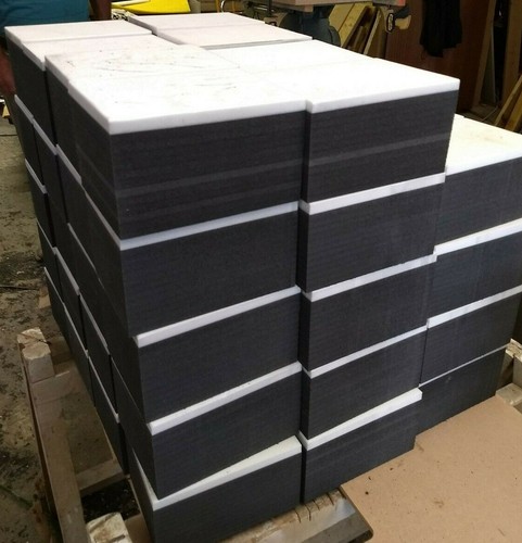 Heavy duty foam (set of 4) RE-USABLE BLOCKS floor/weight/boat/shed/canoe/safety/ - Picture 8 of 10