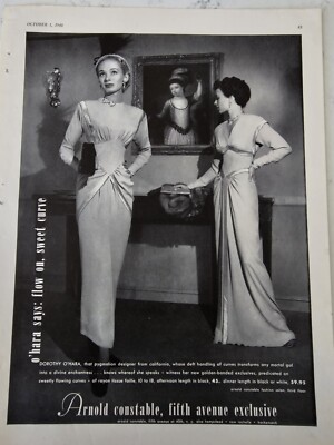 1948 evening dress Adrian's 1948 evening gown with iridescent taffeta