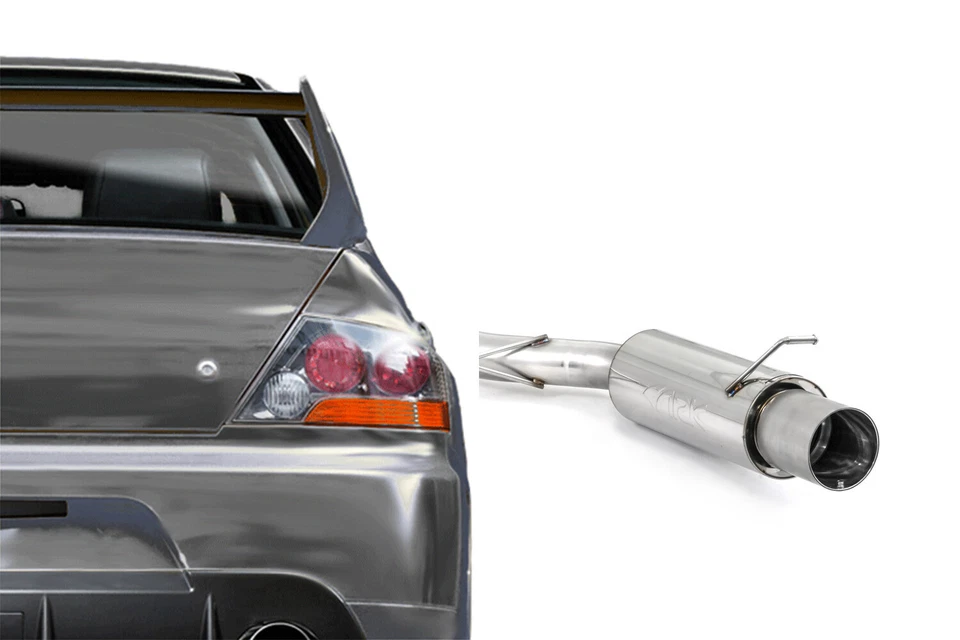 Mitsubishi 03-06 Lancer Evolution 8, 9 ARK 3" N-II Sistema de escape CATBACK Foto 2 de 4
