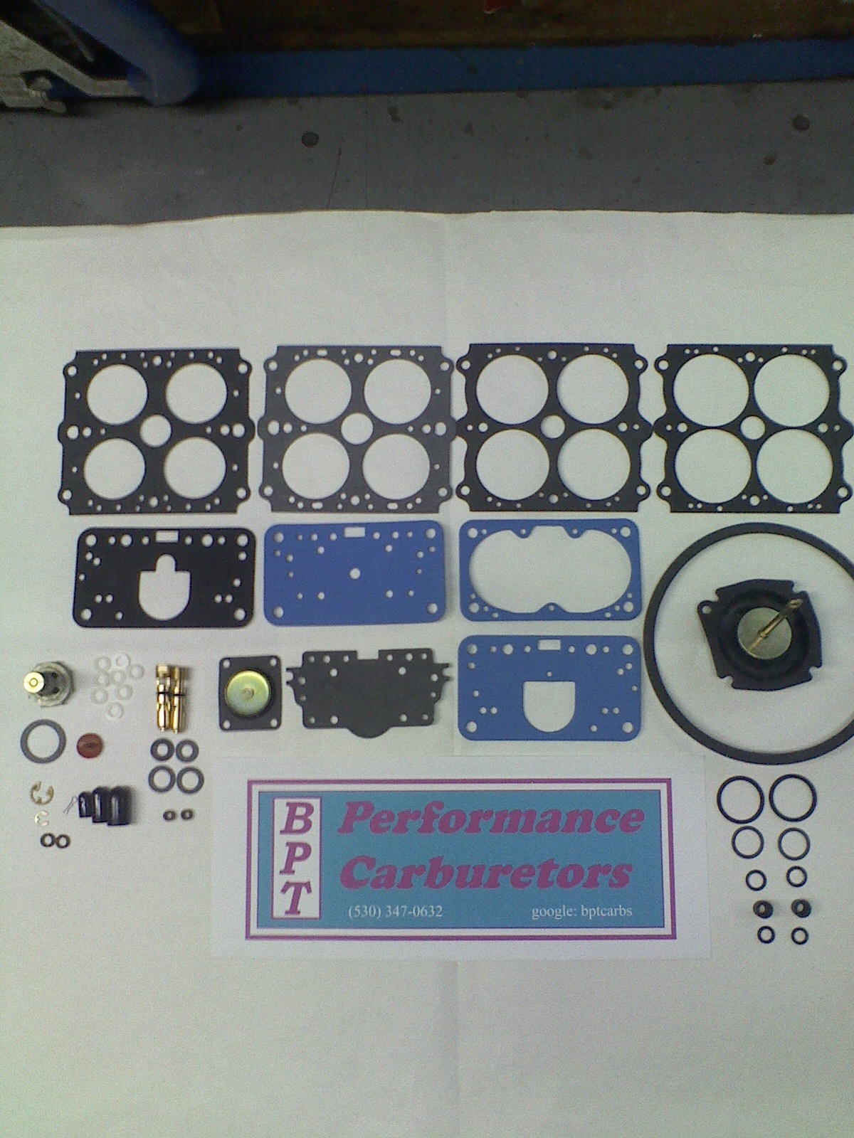 HOLLEY MODEL 4160 VACUUM SECONDARY DELUXE CARBURETOR REBUILD KIT