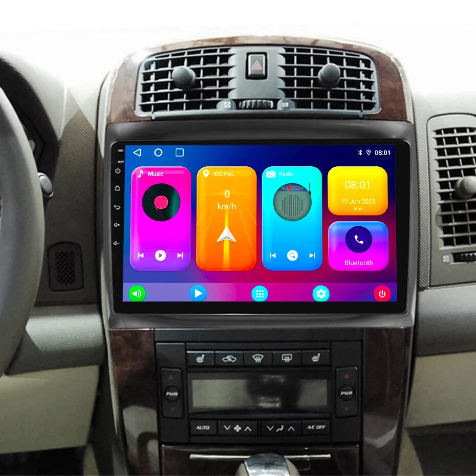 Para 2003 2004 2005 2006 2007 Cadillac CTS Apple Carplay Coche Estéreo Radio GPS Navegación Foto 3 de 4