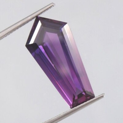 AAA Natürlicher Ceylon Lila Saphir Lose Fancy Form Edelstein Schliff 22x11 mm