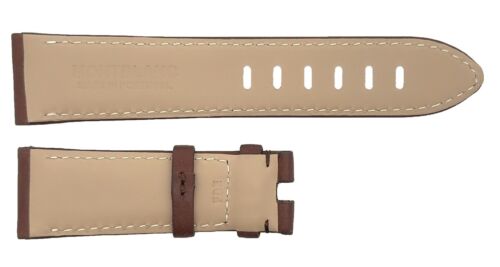 Montblanc Men's 22mm x 20mm Brown Leather Watch Band Strap FDE - Picture 3 of 3