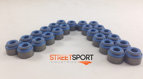 Fits Honda Acura Sterling 2.7L C27a Legend Accord FKM VALVE SEALS - Set of 24 - Picture 5 of 8