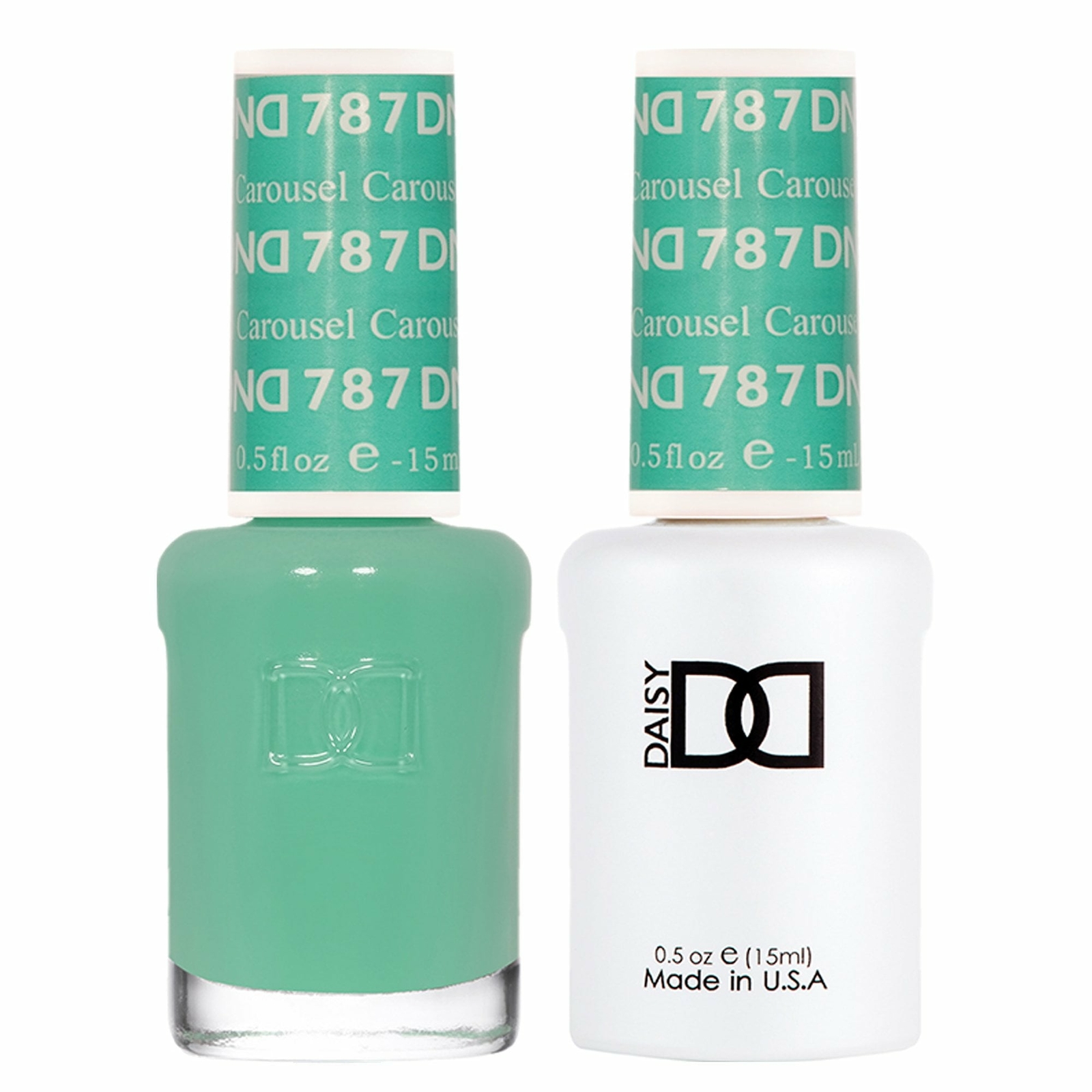 DND Duo Gel & Nail Polish Set - Carousel 787 - 2x15ml