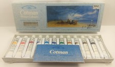Vintage Winsor  Newton Introductory Cotman Water Colours 12x8 ml Tubes NOS