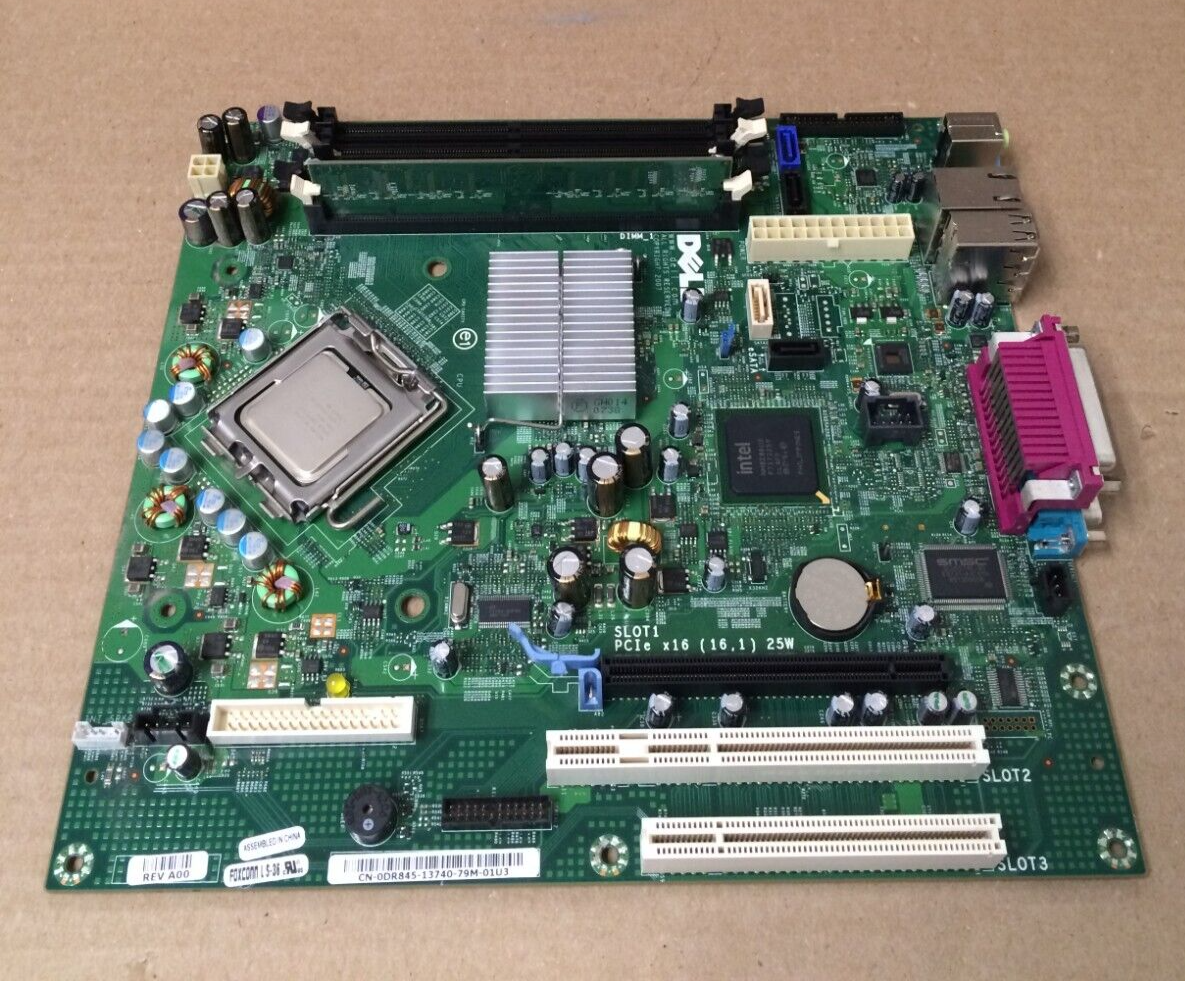 Carte Mère DELL Optiplex 755 - Référence CN-0DR845-13740 REV A00 - Socket 775 - Occasion
