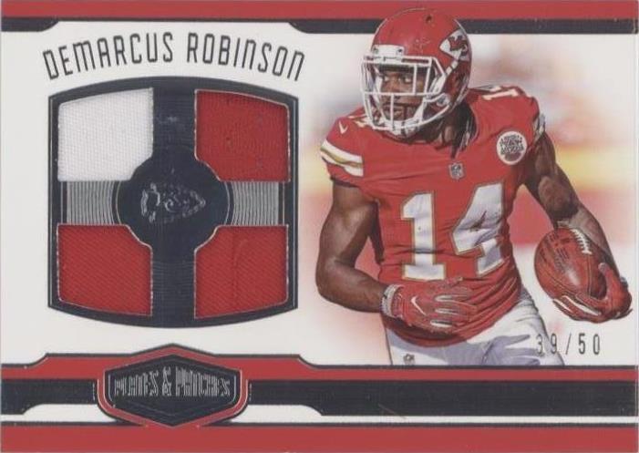 2016 Panini Plates & Patches Demarcus Robinson #RQ-DR - 1 of 2