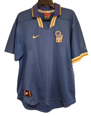 Nike Italia Italy Azzuri 1996/97 Mens XL Soccer Shirt Jersey