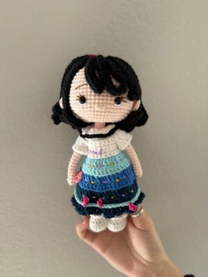 Crochet doll, 10'' Amigurumi Doll, Handmade gift decoration, Ready-made Amigurumi