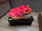 Puma All-Pro Nitro Basketball Shoes Sneakers Sunset Glow/Sun Stream Size 44