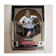 Panini Prizm Monopoly Mia Hamm #91 United States FIFA World Cup Soccer 2026