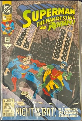 Superman: The Man of Steel #14. 1992. [D.Sales] **VF - Bagged & Carded**