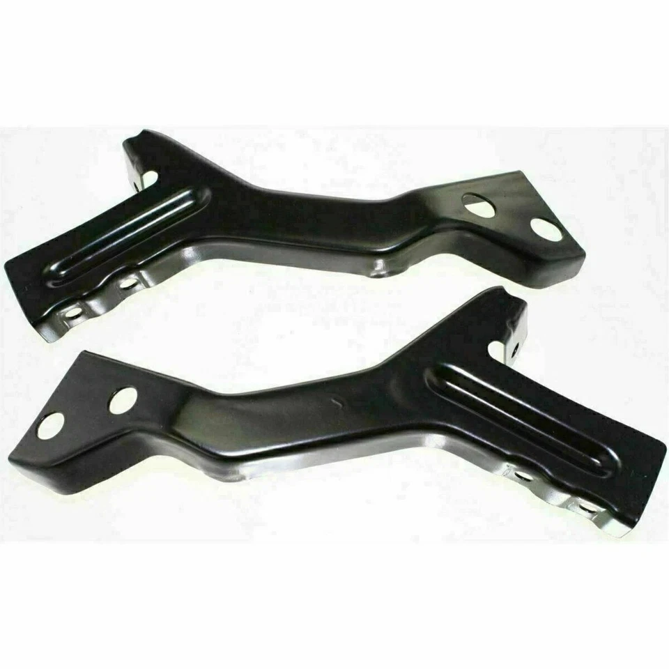 Front Bumper Chrome & Brackets Kit For 2004-2012 Chevrolet Colorado / GMC Canyon - Imagem 3 de 4