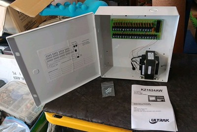 Ultrak KZ1624AW CCTV Camera Power Supply 24V 7A AC 16-output 24VAC