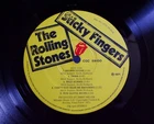 The Rolling Stones Sticky Fingers Lp 1st 1971 UK Press + Inner & Insert Exc/NM-
