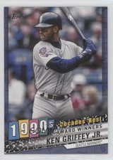2020 Topps Decades Best Award Winners Blue Ken Griffey Jr #DB-66 HOF 0e7m