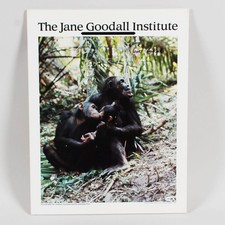 Jane Goodall Signed Poster - COA JSA