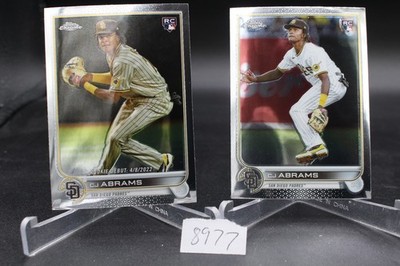 2022 Topps Chrome Update Rookie Debut C.J. Abrams #USC102 & #USC3